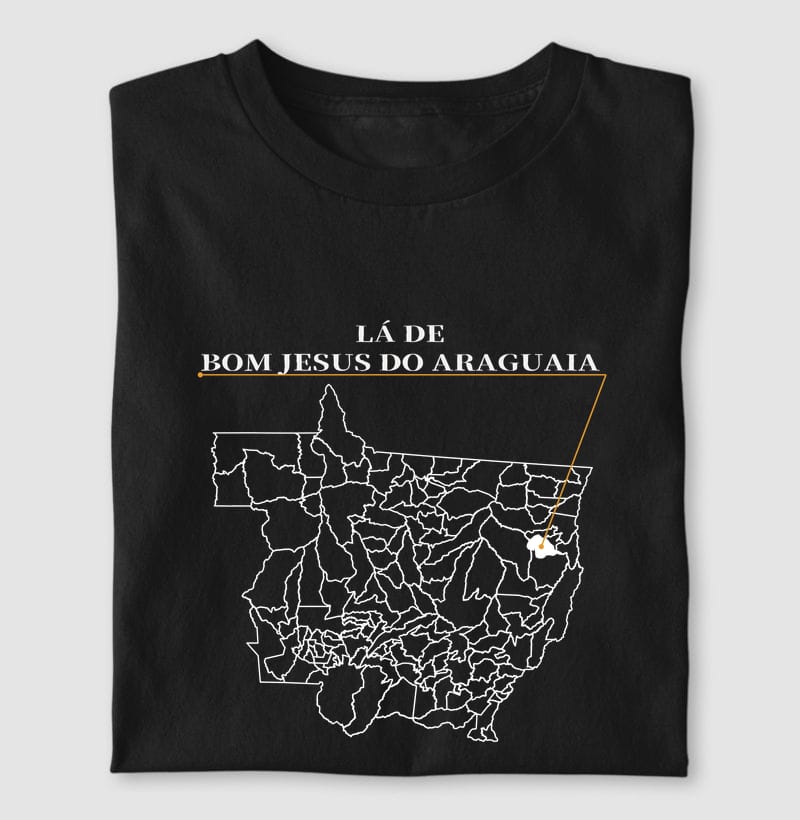 Camiseta Ponto de Origem de Bom Jesus do Araguaia