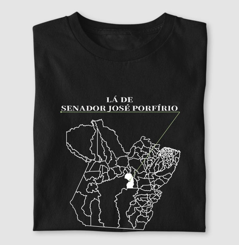 Camiseta Ponto de Origem de Senador José Porfírio