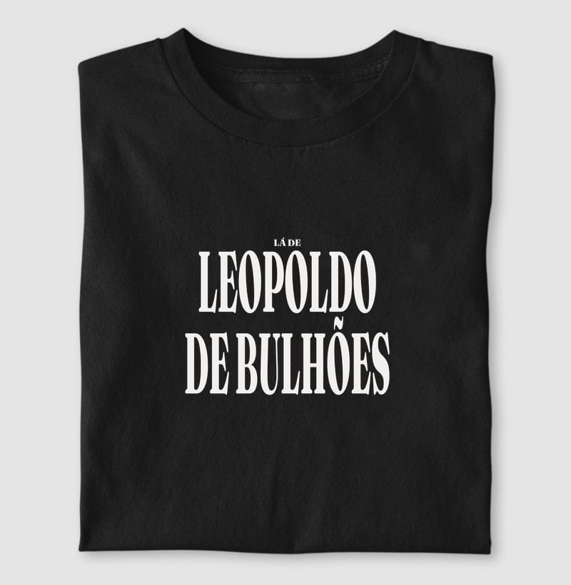 Camiseta Tipografia de Leopoldo de Bulhões