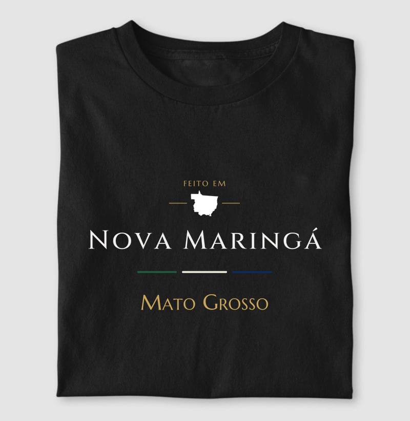Feito em, Nova Maringá · MT