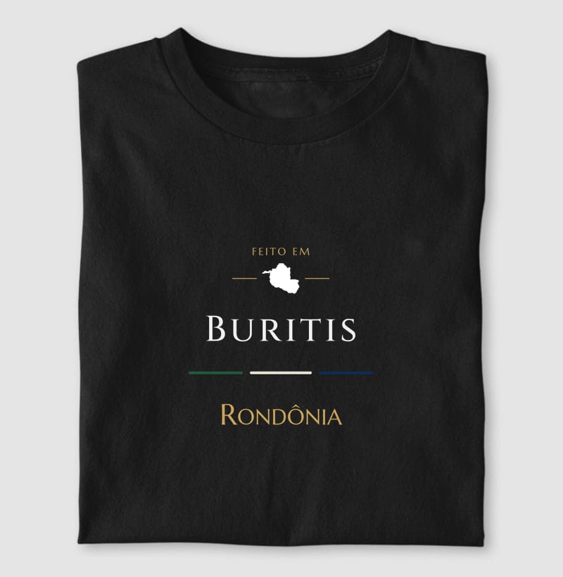Feito em, Buritis · RO