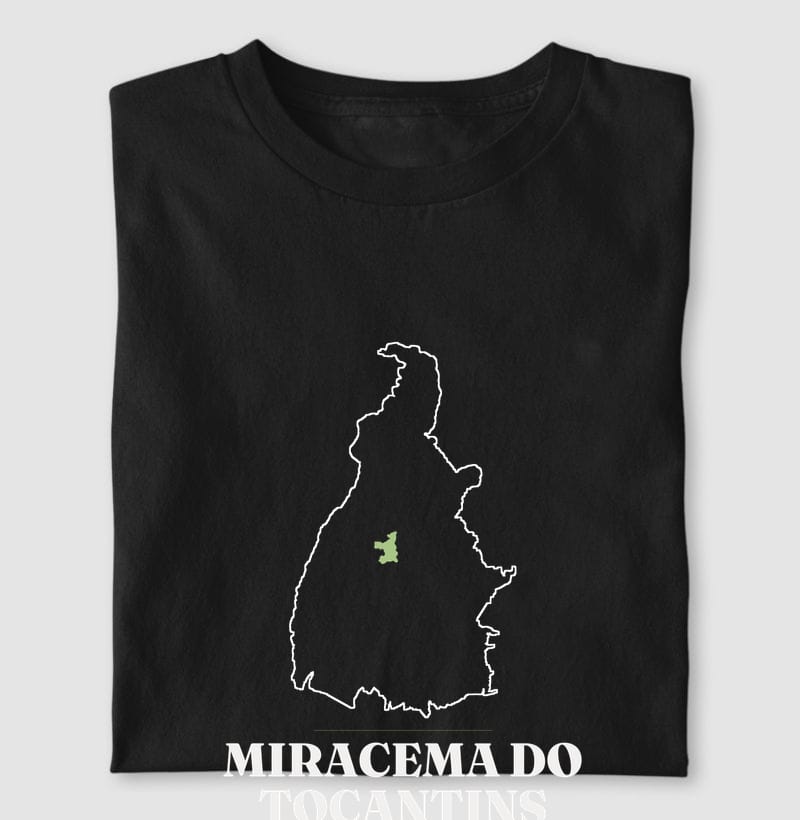Camiseta Traço de Miracema do Tocantins