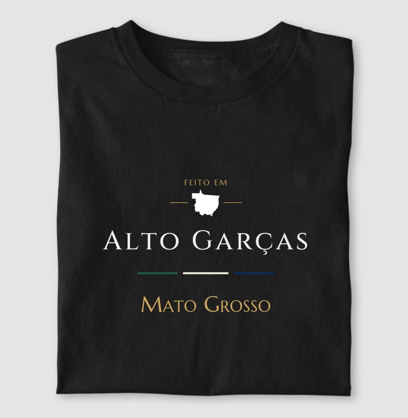 Camiseta Feito em de Alto Garças