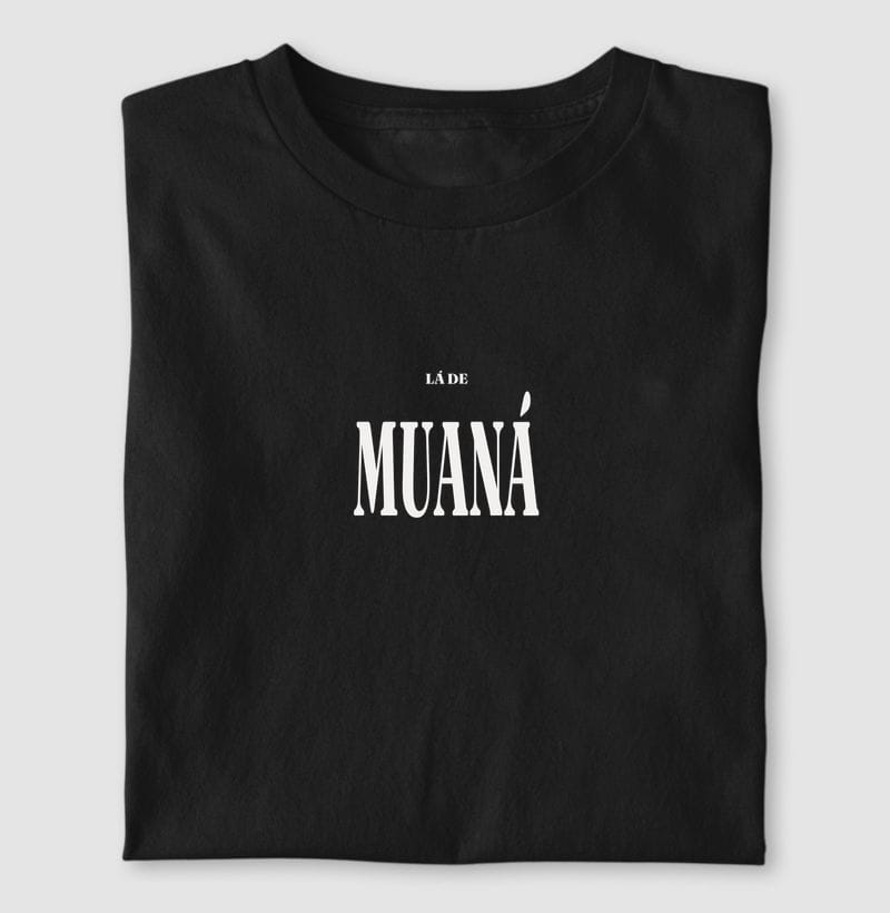 Camiseta Tipografia de Muaná