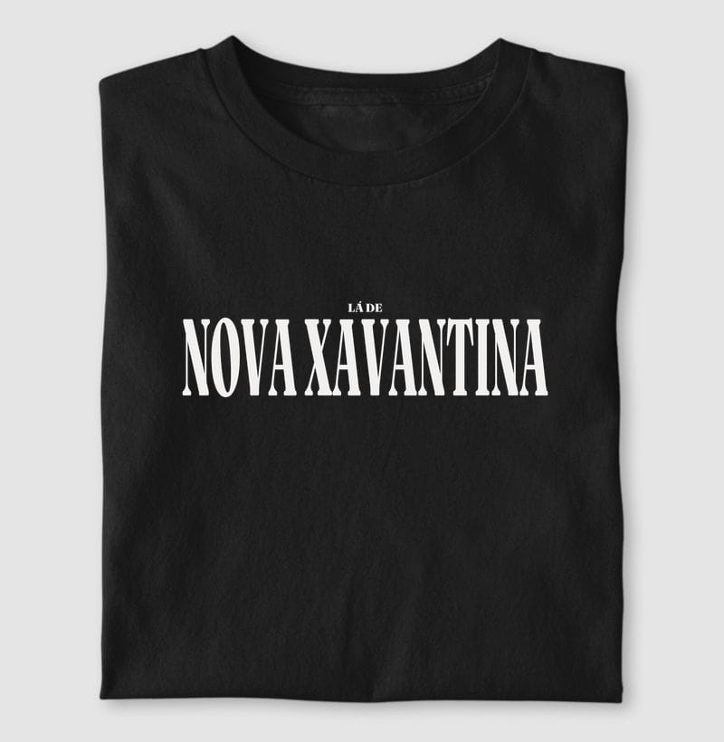Camiseta Tipografia de Nova Xavantina
