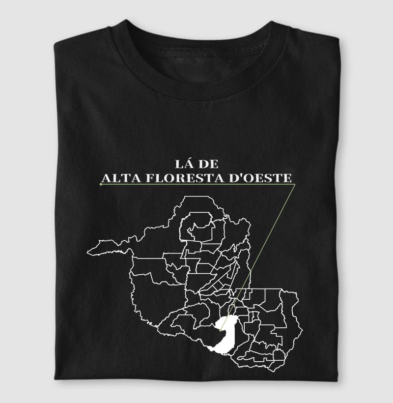 Camiseta Ponto de Origem de Alta Floresta D'Oeste