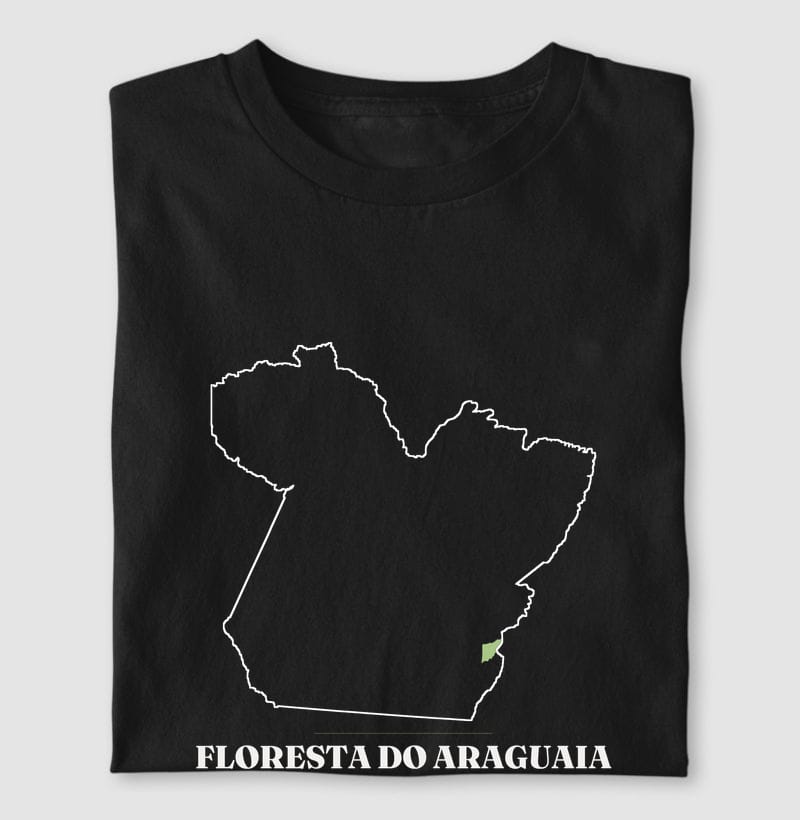 Camiseta Traço de Floresta do Araguaia