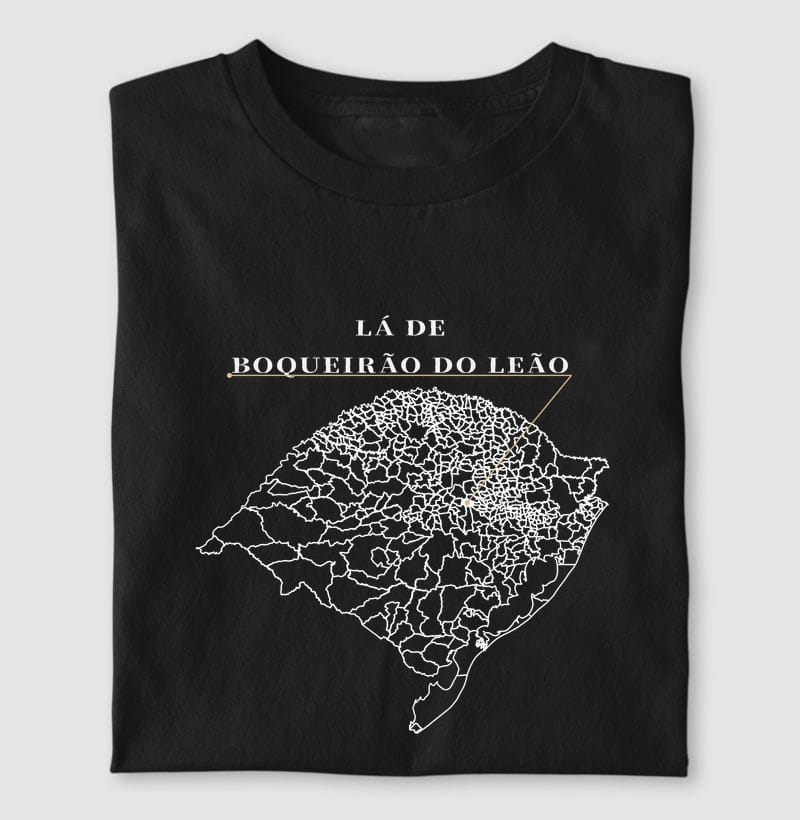 Camiseta Ponto de Origem de Boqueirão do Leão