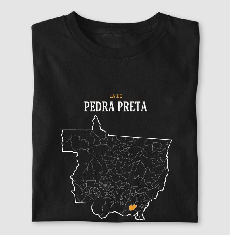 Camiseta Território de Pedra Preta
