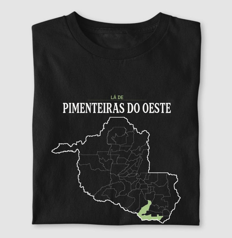 Camiseta Território de Pimenteiras do Oeste