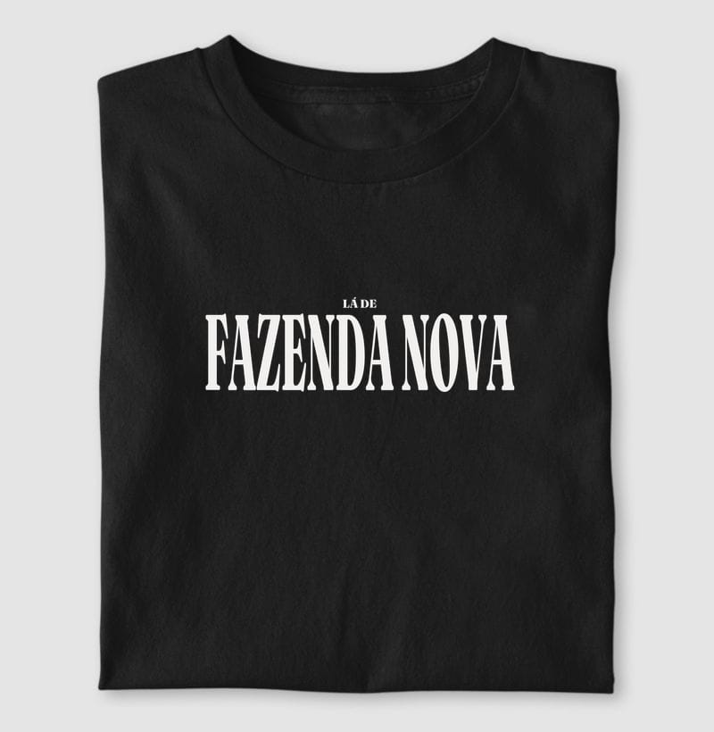 Camiseta Tipografia de Fazenda Nova