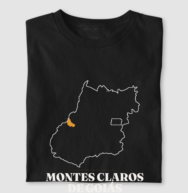 Camiseta Traço de Montes Claros de Goiás