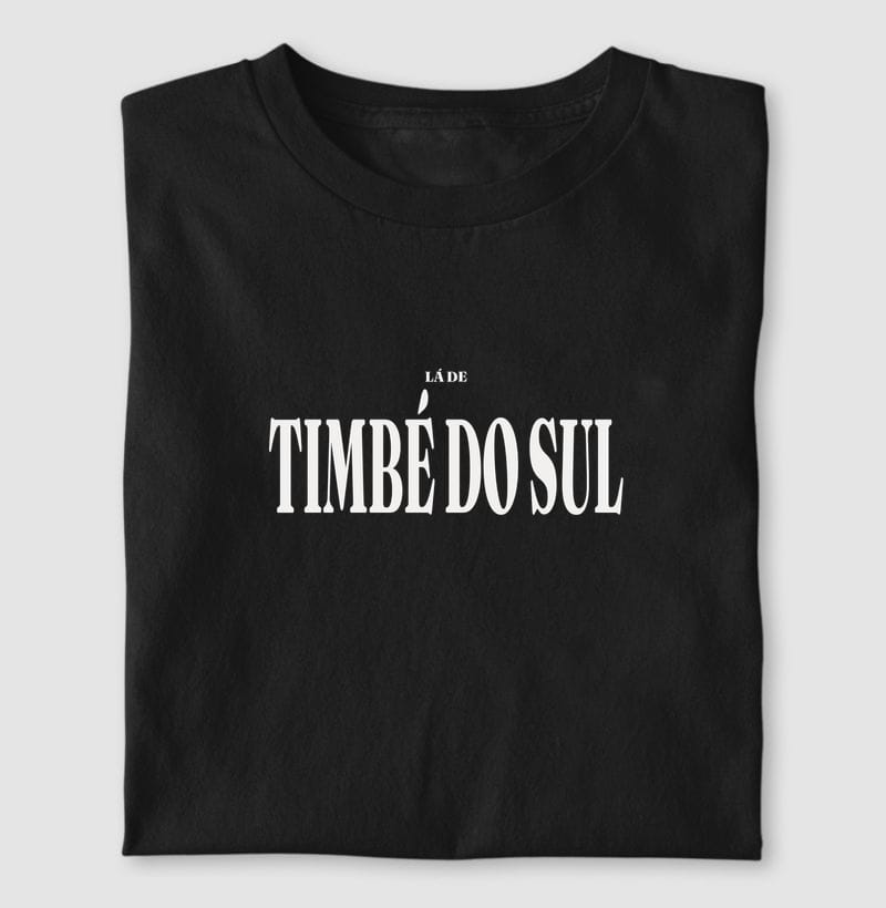 Camiseta Tipografia de Timbé do Sul