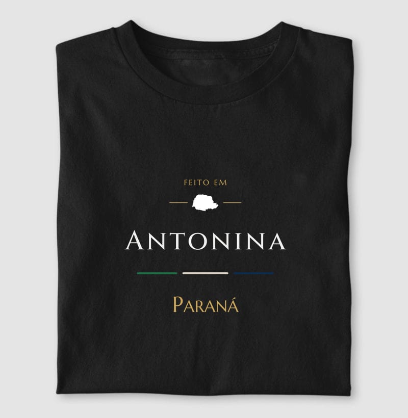 Camiseta Feito em de Antonina