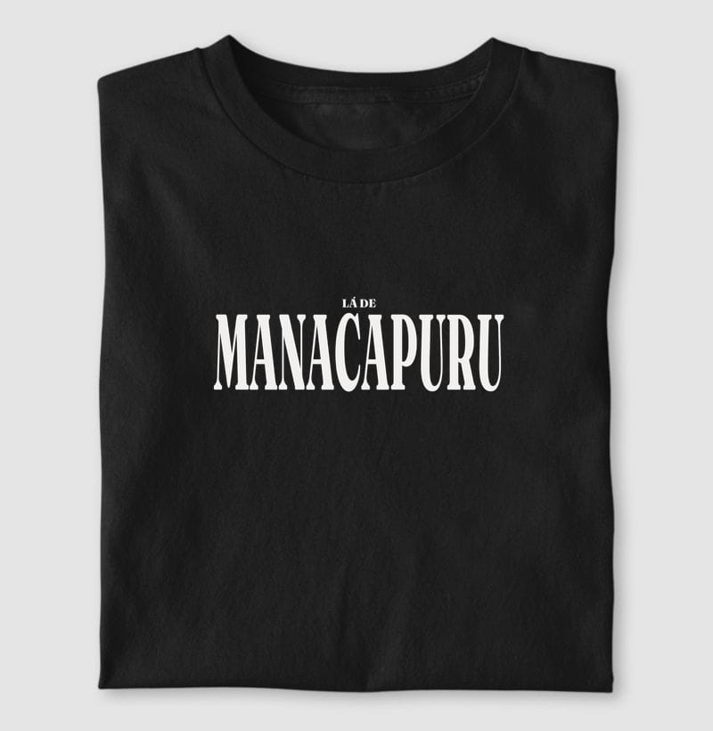 Camiseta Tipografia de Manacapuru