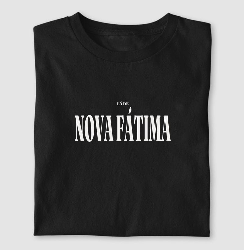 Camiseta Tipografia de Nova Fátima