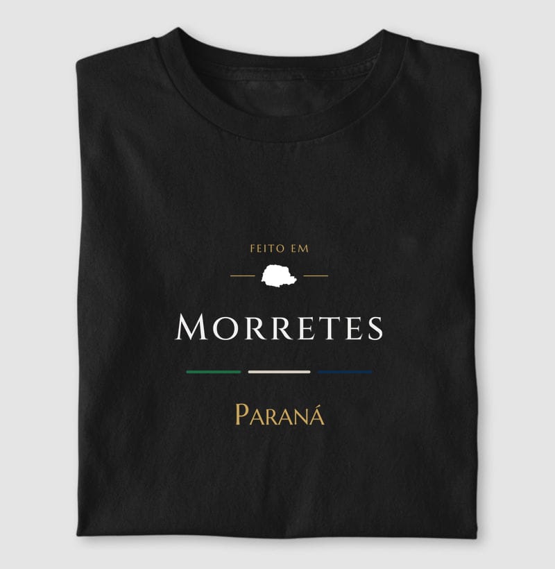 Camiseta Feito em de Morretes