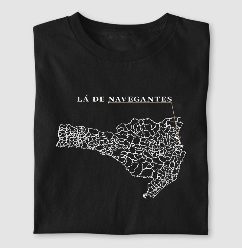 Camiseta Ponto de Origem de Navegantes