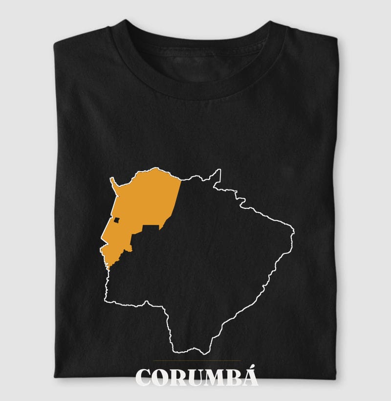 Camiseta Traço de Corumbá
