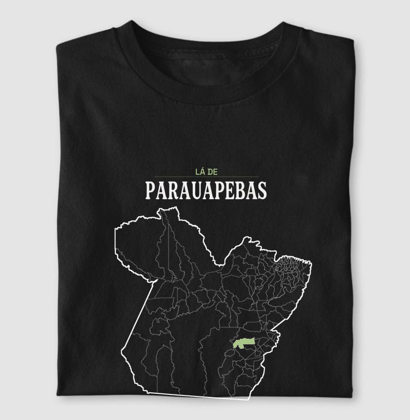 Camiseta Território de Parauapebas