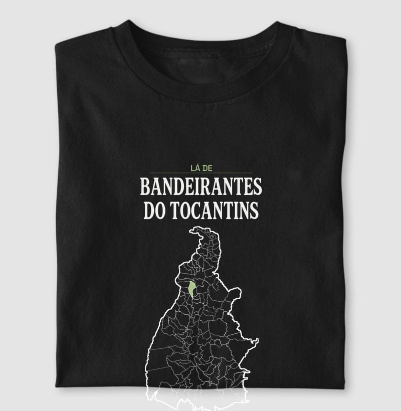Camiseta Território de Bandeirantes do Tocantins