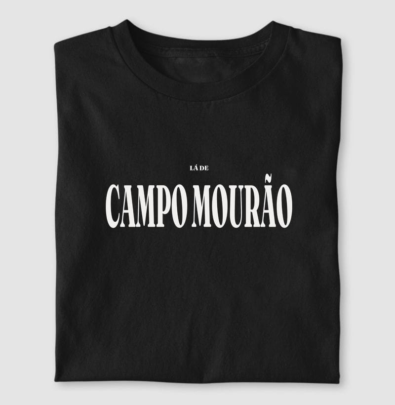 Camiseta Tipografia de Campo Mourão