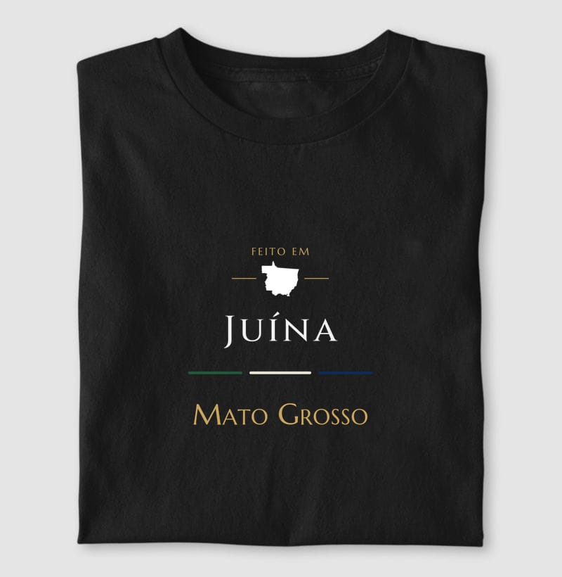 Feito em, Juína · MT