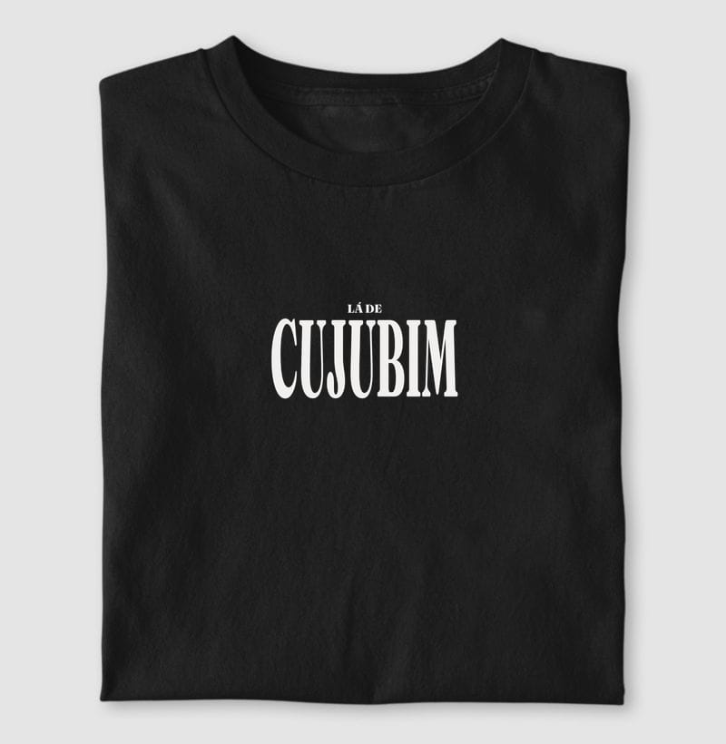 Camiseta Tipografia de Cujubim