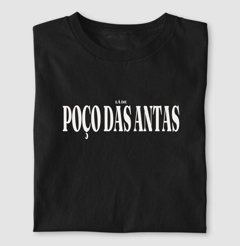 Camiseta Tipografia de Poço das Antas