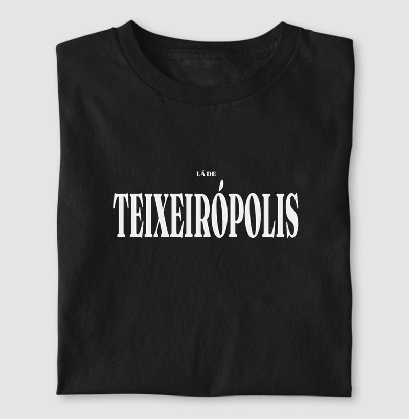 Camiseta Tipografia de Teixeirópolis