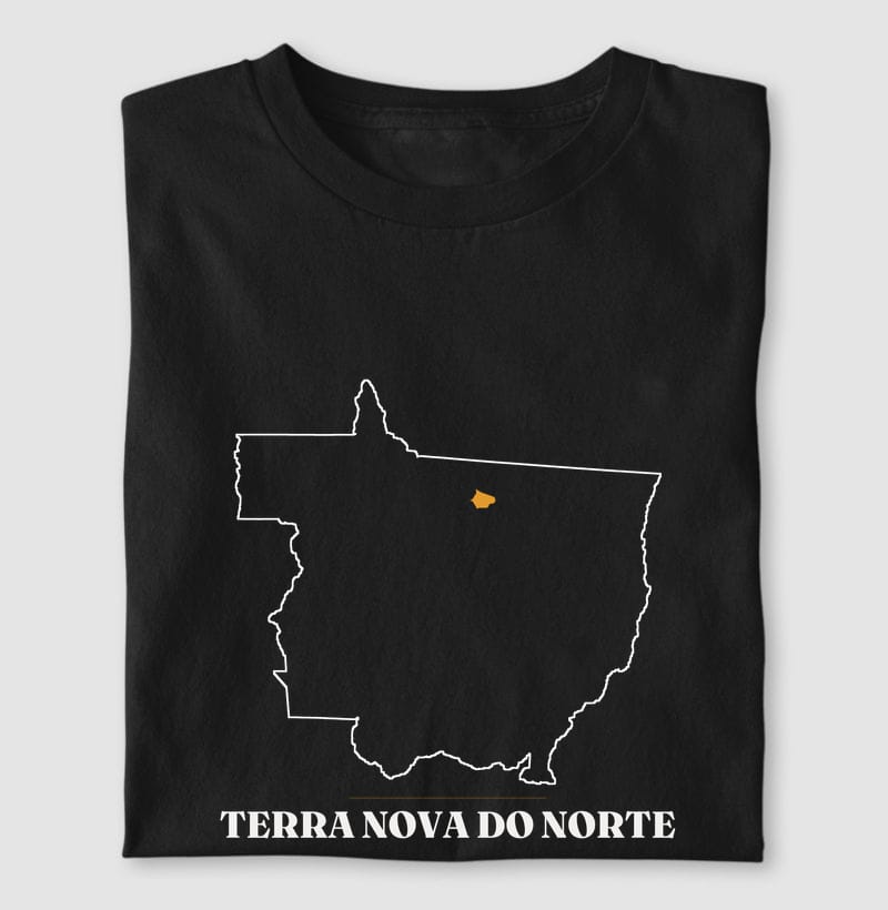 Camiseta Traço de Terra Nova do Norte