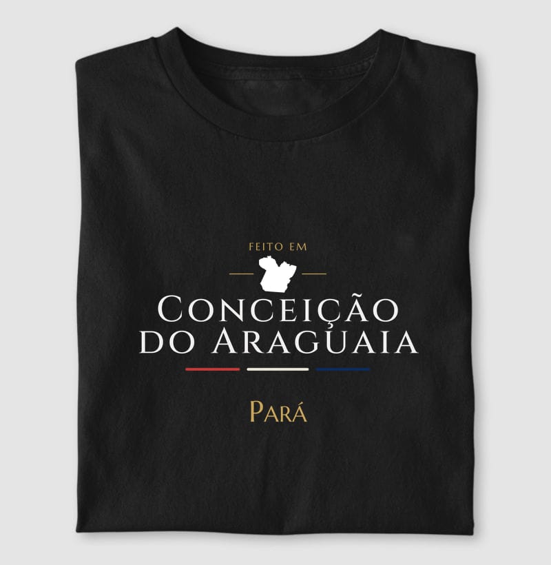 Camiseta Feito em de Conceição do Araguaia