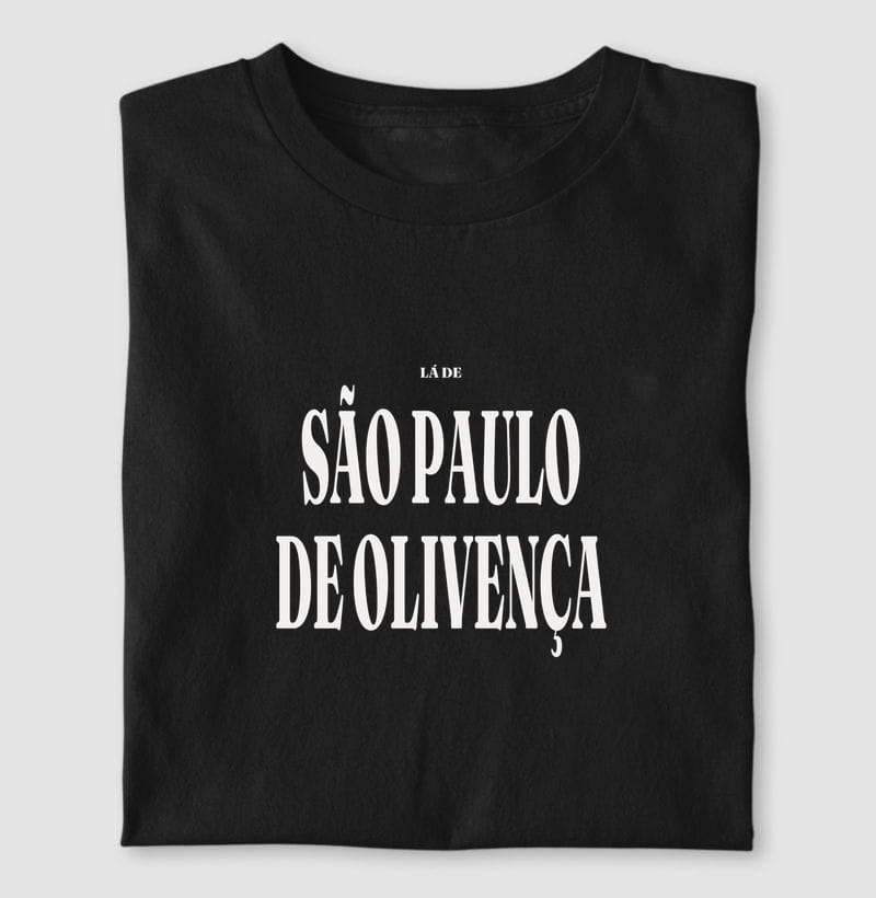 Camiseta Tipografia de São Paulo de Olivença