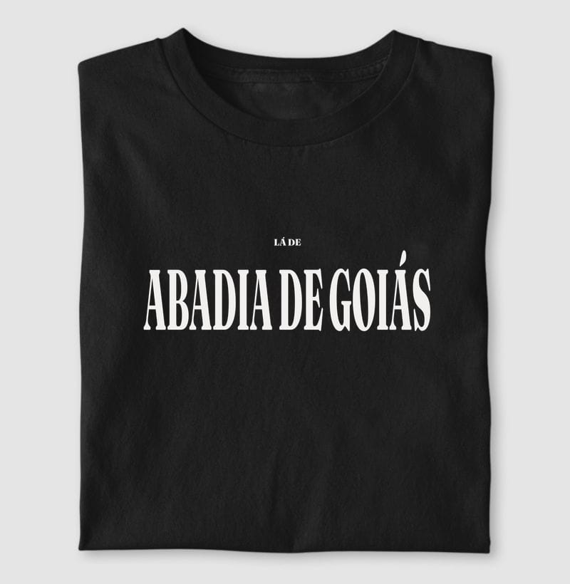 Camiseta Tipografia de Abadia de Goiás
