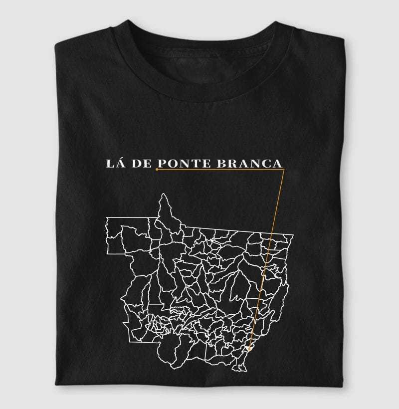Camiseta Ponto de Origem de Ponte Branca