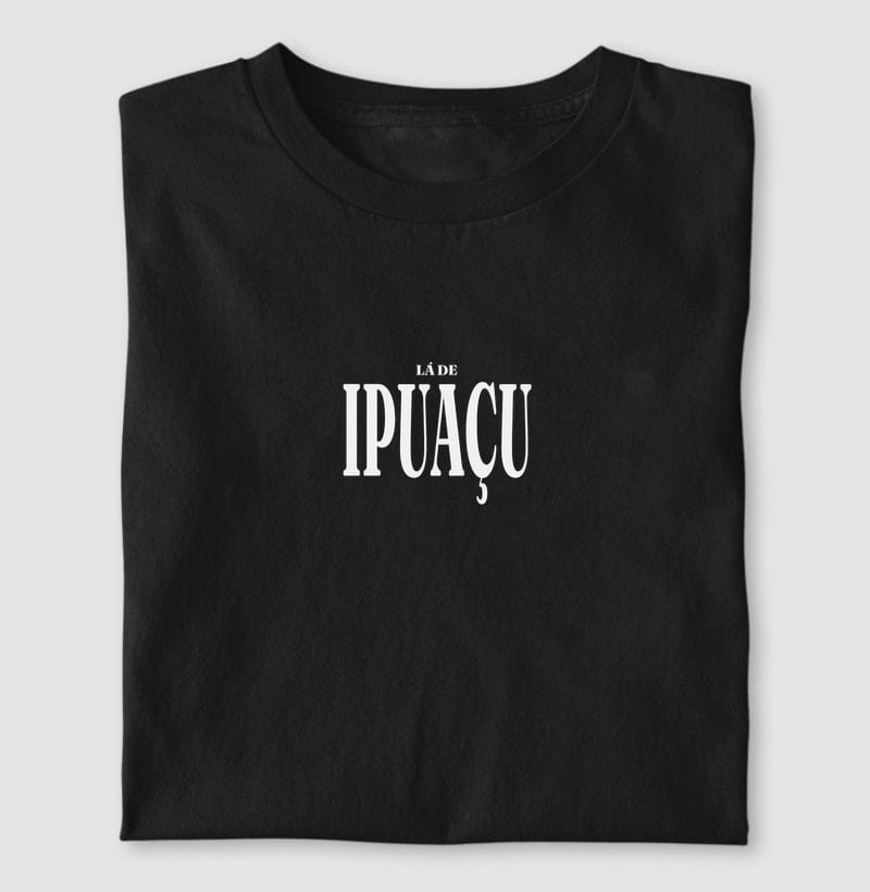 Camiseta Tipografia de Ipuaçu