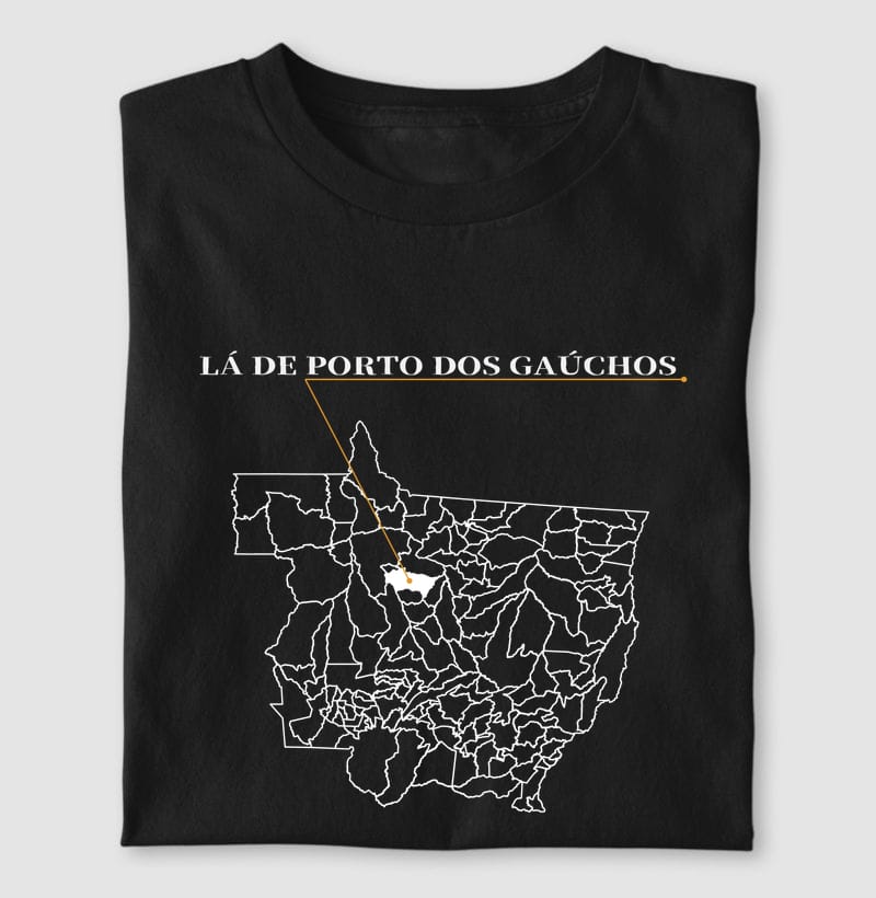 Camiseta Ponto de Origem de Porto dos Gaúchos