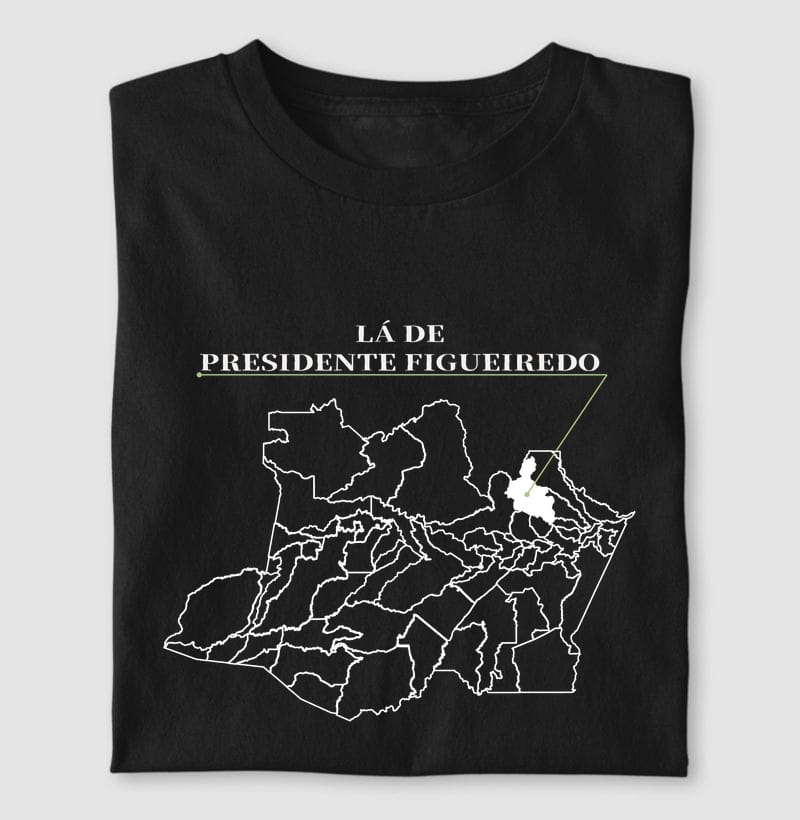 Camiseta Ponto de Origem de Presidente Figueiredo