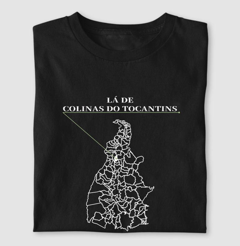 Camiseta Ponto de Origem de Colinas do Tocantins