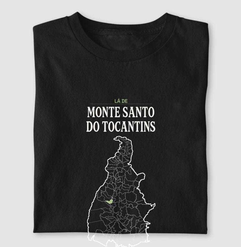 Camiseta Território de Monte Santo do Tocantins