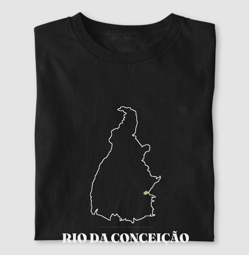 Camiseta Traço de Rio da Conceição