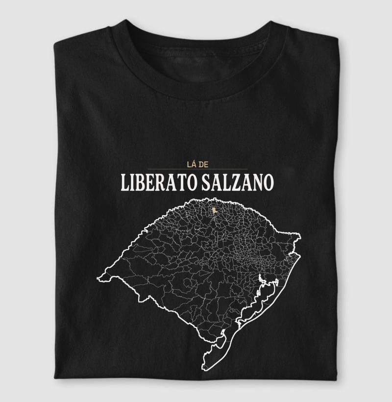 Camiseta Território de Liberato Salzano