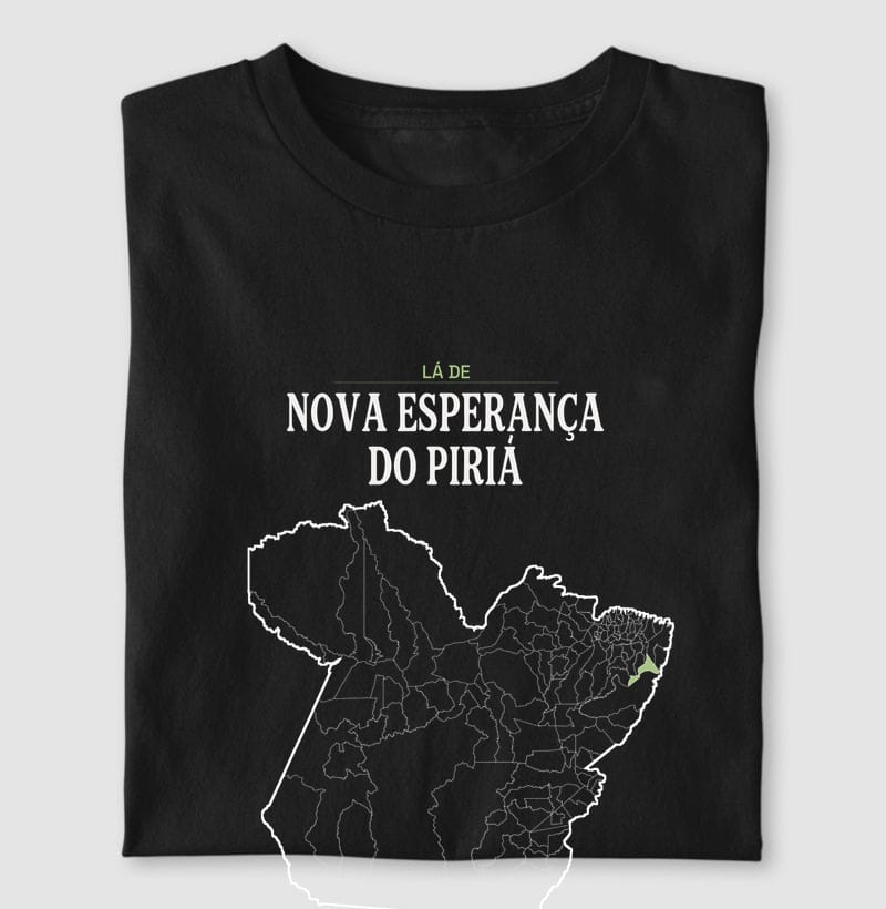 Camiseta Território de Nova Esperança do Piriá