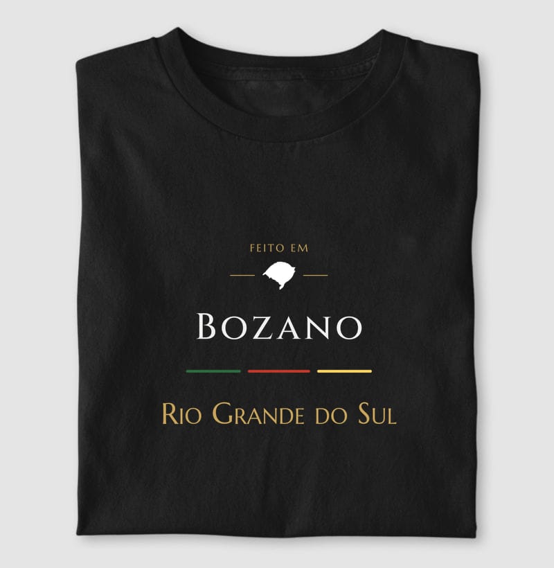 Camiseta Feito em de Bozano