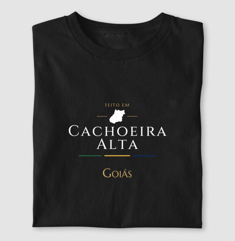 Feito em, Cachoeira Alta · GO