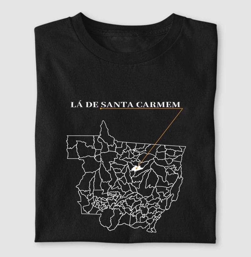 Camiseta Ponto de Origem de Santa Carmem