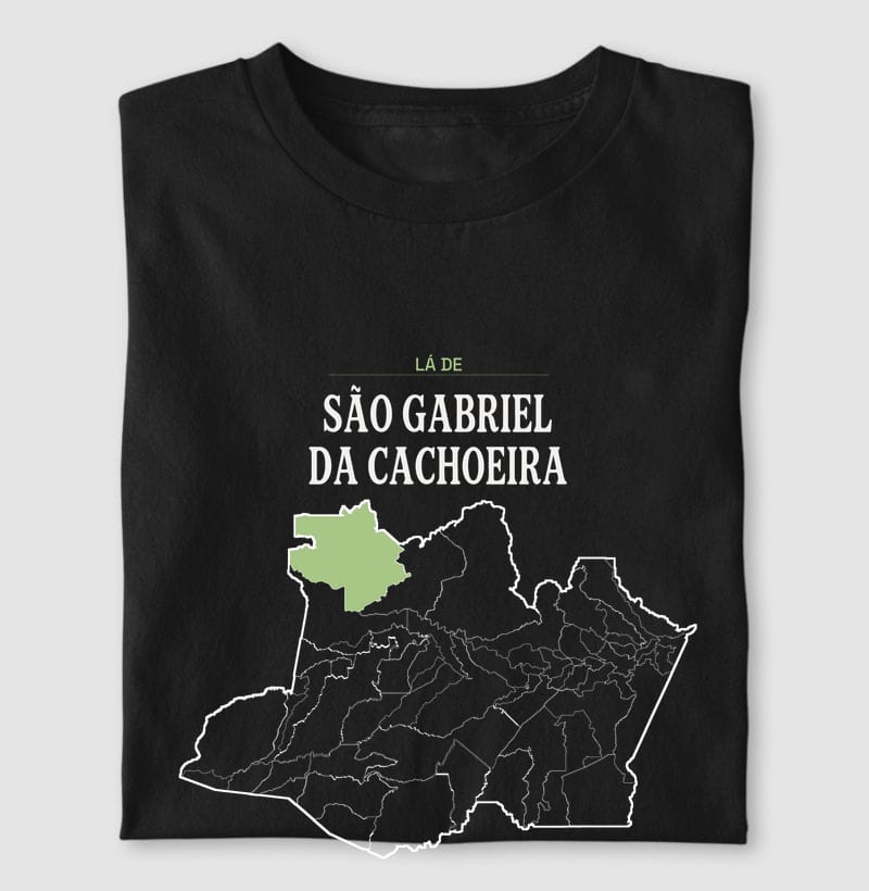 Camiseta Território de São Gabriel da Cachoeira