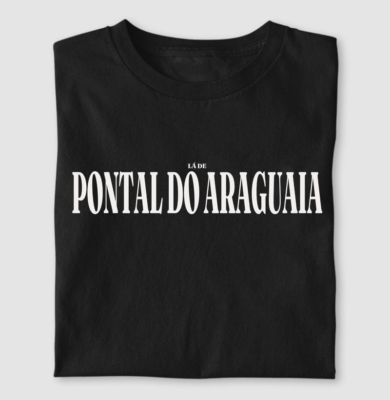 Camiseta Tipografia de Pontal do Araguaia
