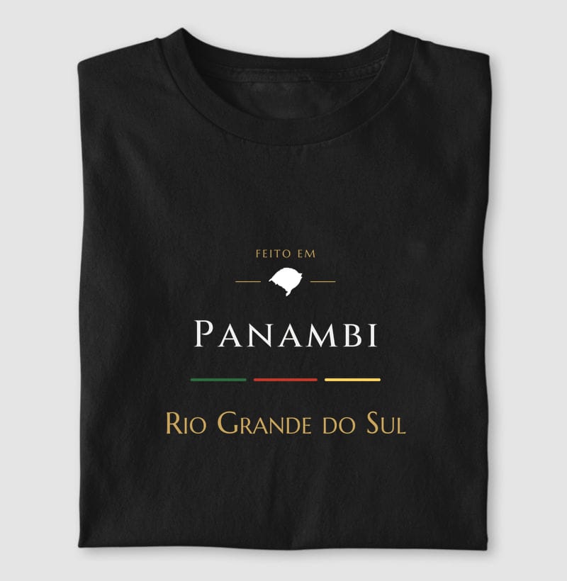 Camiseta Feito em de Panambi