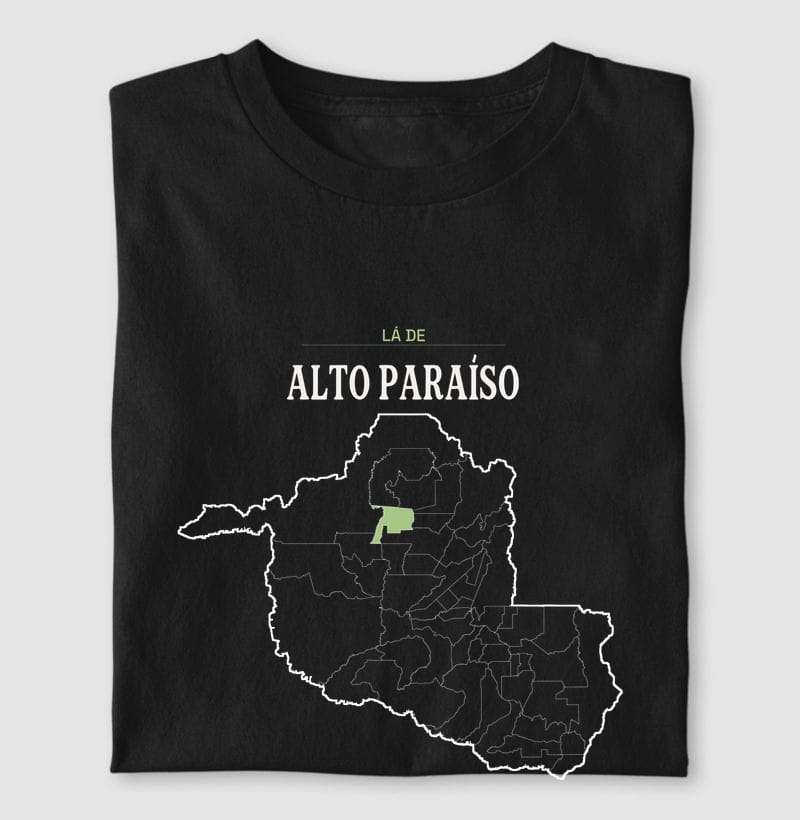 Camiseta Território de Alto Paraíso